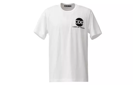 CDG Футболка унисекс белые