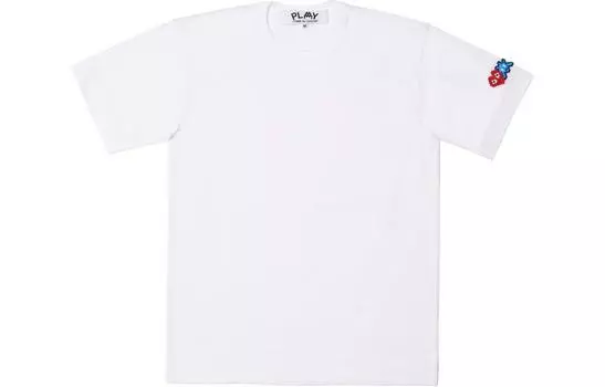 CDG Play Футболка SS24 женская белая