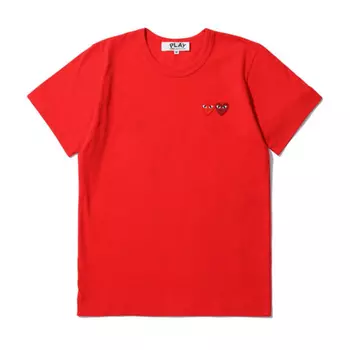 CDG Play Футболка женская красные