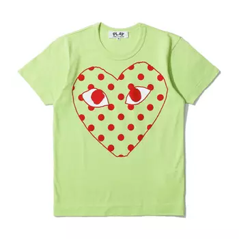 CDG Play Футболка женская зеленые