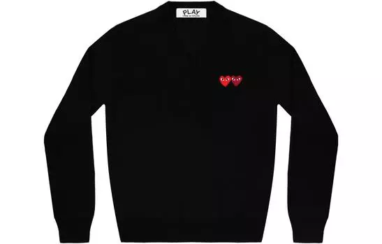 CDG Play Свитер женские черные