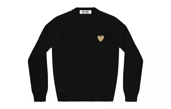 CDG Play Свитер женские черные