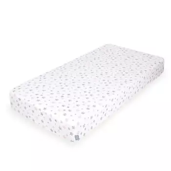 Ceba Baby Czas na melanż трикотажная простыня 120x60 см Pink Stars, 1 шт.