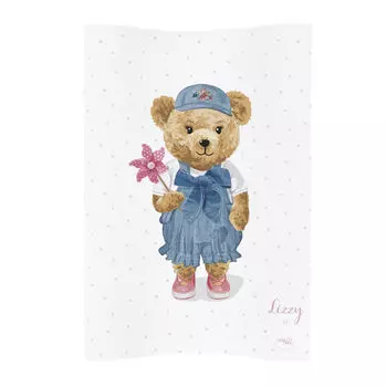 Ceba Baby Fluffy Puffy профилированный мягкий пеленальный столик 48x70 см Lizzy, 1 шт.