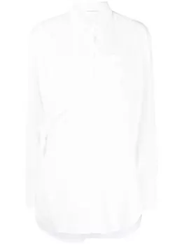 Cecilie Bahnsen рубашка Fenet с бантом, белый