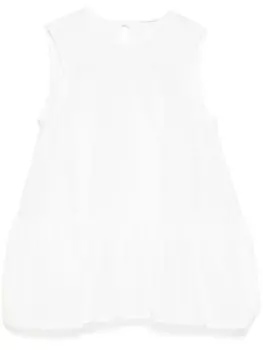 Cecilie Bahnsen топ Asta, белый