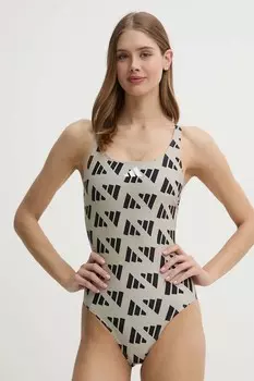 Цельный купальник Adidas Performance, бежевый