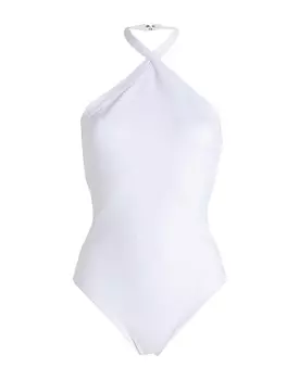 Цельный купальник Alaa, белый