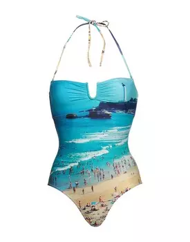 Цельный купальник Albertine, бирюзовый