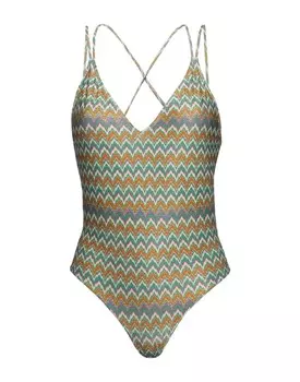 Цельный купальник Albertine, зеленый