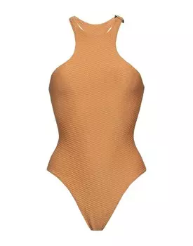 Цельный купальник Anine Bing, коричневый