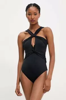 Цельный купальник Answear.Lab, черный