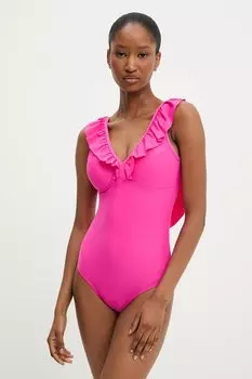 Цельный купальник Answear.Lab, розовый