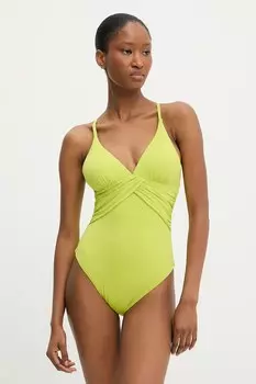 Цельный купальник Answear.Lab, зеленый