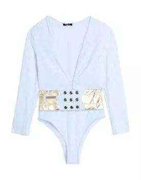 Цельный купальник Balmain, белый