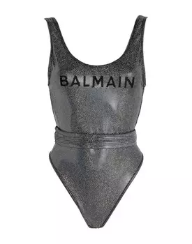 Цельный купальник Balmain, черный
