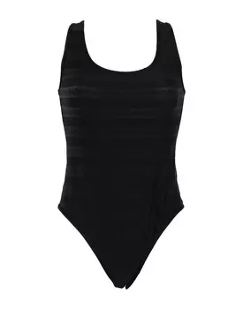 Цельный купальник Balmain, черный