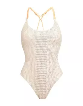 Цельный купальник Cotazur, кремовый