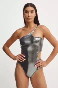 Цельный купальник IRO, серебряный