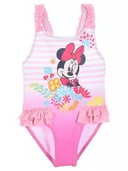 Цельный купальник Kids Movie Heroes MINNIE, розовый