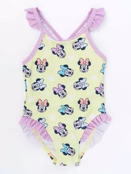 Цельный купальник Kids Movie Heroes MINNIE, зеленый