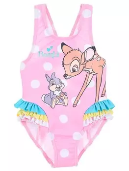 Цельный купальник Kids Movie Heroes BAMBI, розовый