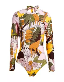 Цельный купальник La Double J, розовый