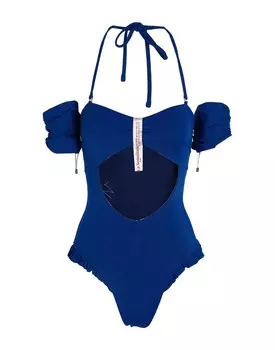 Цельный купальник La Semaine Paris, ярко-синий