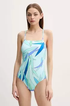Цельный купальник LAURE Vilebrequin, бирюзовый