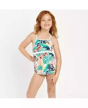 Цельный купальник Little Girls Emma для малышей/ребенок Calypsa, мультиколор