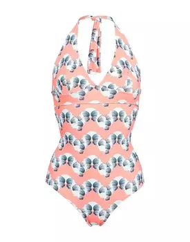 Цельный купальник M Missoni, лососево-розовый