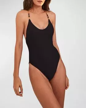 Цельный купальник Maiori Layla Vix, цвет Black