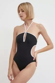 Цельный купальник Max Mara Beachwear, черный