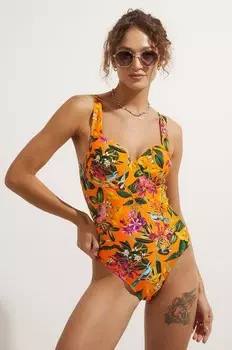 Цельный купальник Medicine, оранжевый