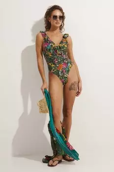 Цельный купальник Medicine, зеленый