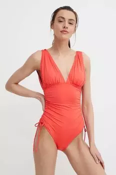 Цельный купальник Michael Michael Kors, красный