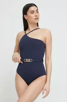 Цельный купальник Michael Michael Kors, темно-синий