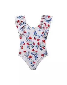 Цельный купальник Monnalisa, белый