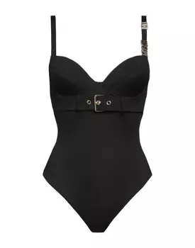 Цельный купальник Moschino, черный
