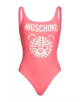 Цельный купальник Moschino, розовый