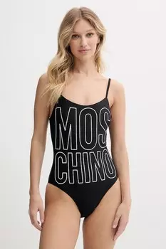 Цельный купальник Moschino Underwear, черный