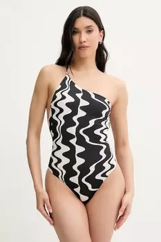 Цельный купальник Oas, черный