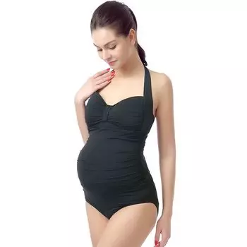 Цельный купальник Pokkori UPF 50+ с бретелькой для беременных Pokkori