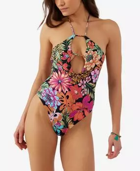 Цельный купальник Reina Tropical Santa Cruz для юниоров O'Neill