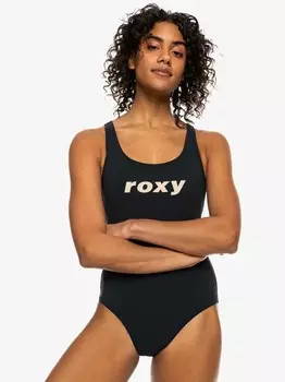 Цельный купальник Roxy ROXY ACTIVE SD BASIC 1PCE, черный