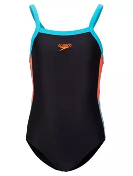 Цельный купальник Speedo DIVE TRSP MSBK JF, черный