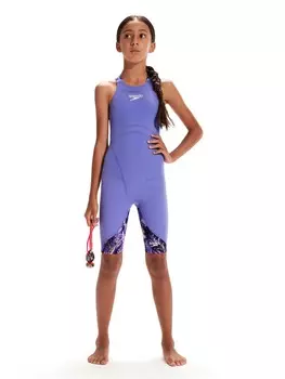 Цельный купальник Speedo FASTSKIN JUNIOR LZR IGNITE KNEESKIN, фиолетовый