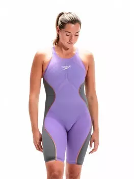 Цельный купальник Speedo FASTSKIN LZR PURE INTENT OPENBACK, фиолетовый