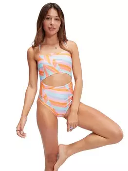 Цельный купальник Speedo WOMENS NEW ON TREND PRINTED, разноцветный
