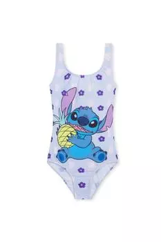 Цельный купальник Stitch Disney, мультиколор